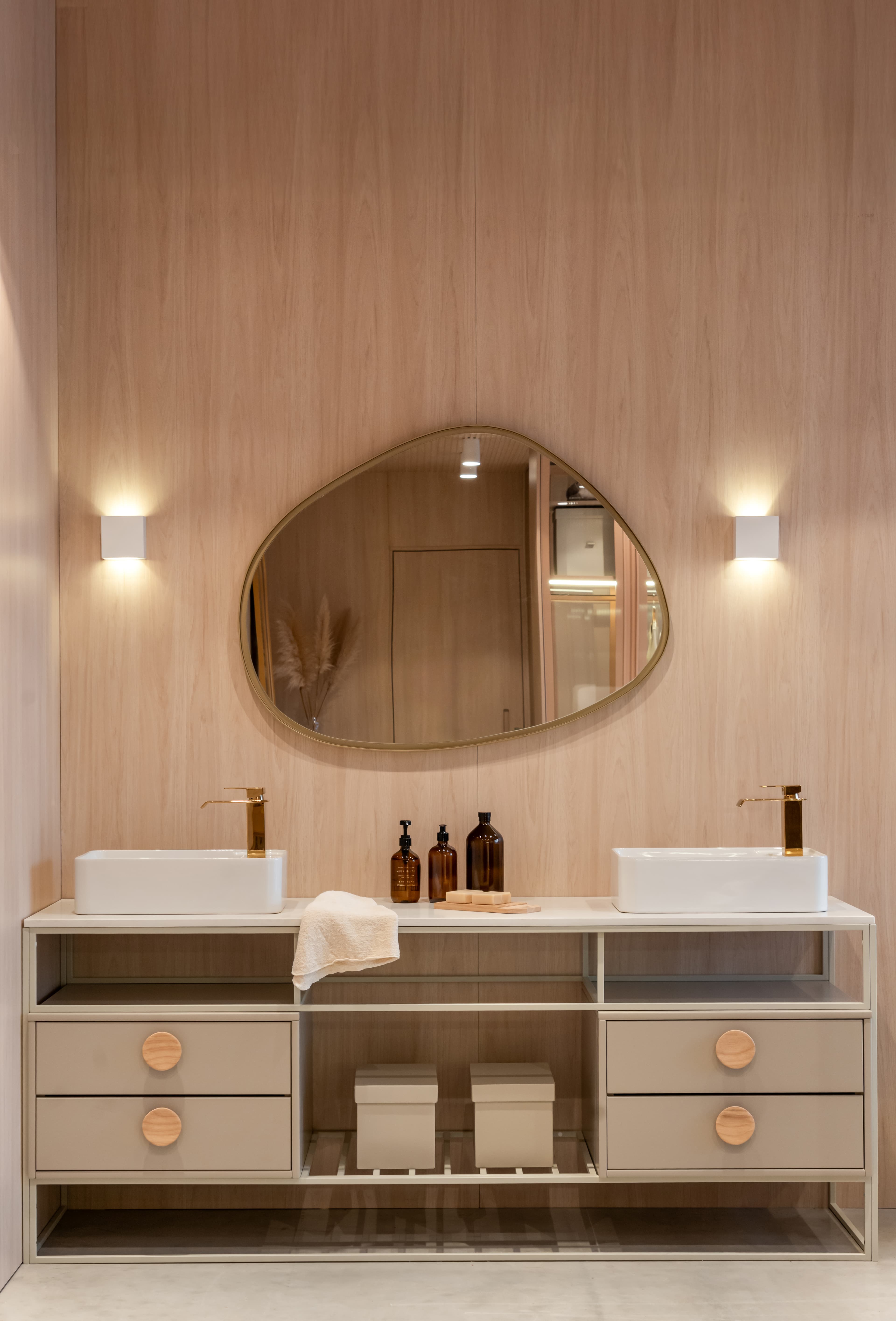 Lavabo e Banheiro Planejado planejada em Moema — Criare Moema